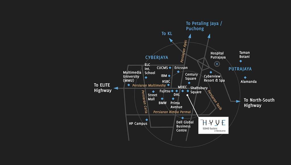 10Am-6Pm, Same Day Check In And Check Out, Work From Home, The Hyve-Cyberjaya, Private Studio By Flexihome-My المظهر الخارجي الصورة